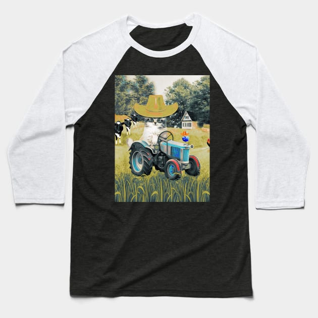 Support your Local Farmer Baseball T-Shirt by KC Morcom aka KCM Gems n Bling aka KCM Inspirations